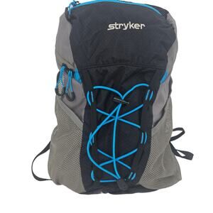 High Sierra for Leed's Pack-N-Go Sport Backpack Black & Gray Hiking Gorpcore 18L